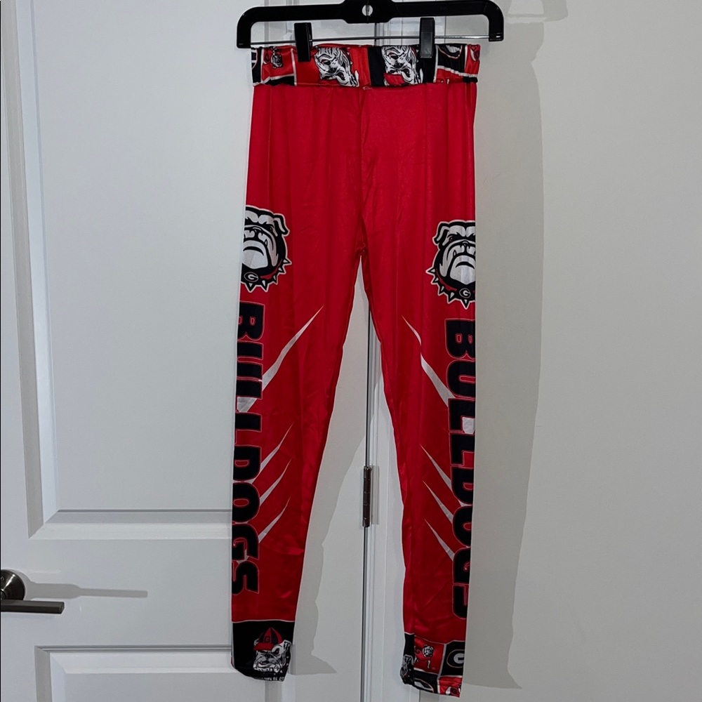 University of Georgia UGA Bulldogs Stretch Lycra Sexy Athens Tights Yoga Pants S